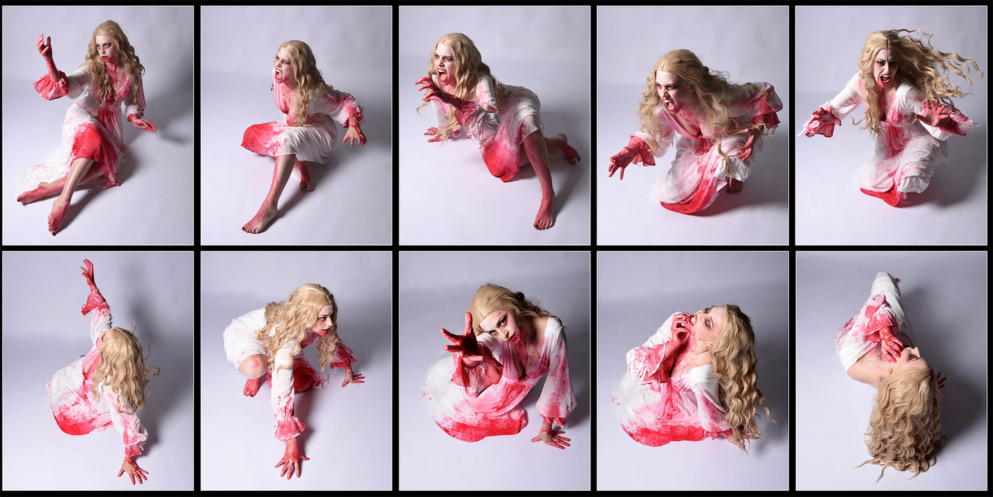 Bloody Vampire Bride  - Stock Model Reference Pack