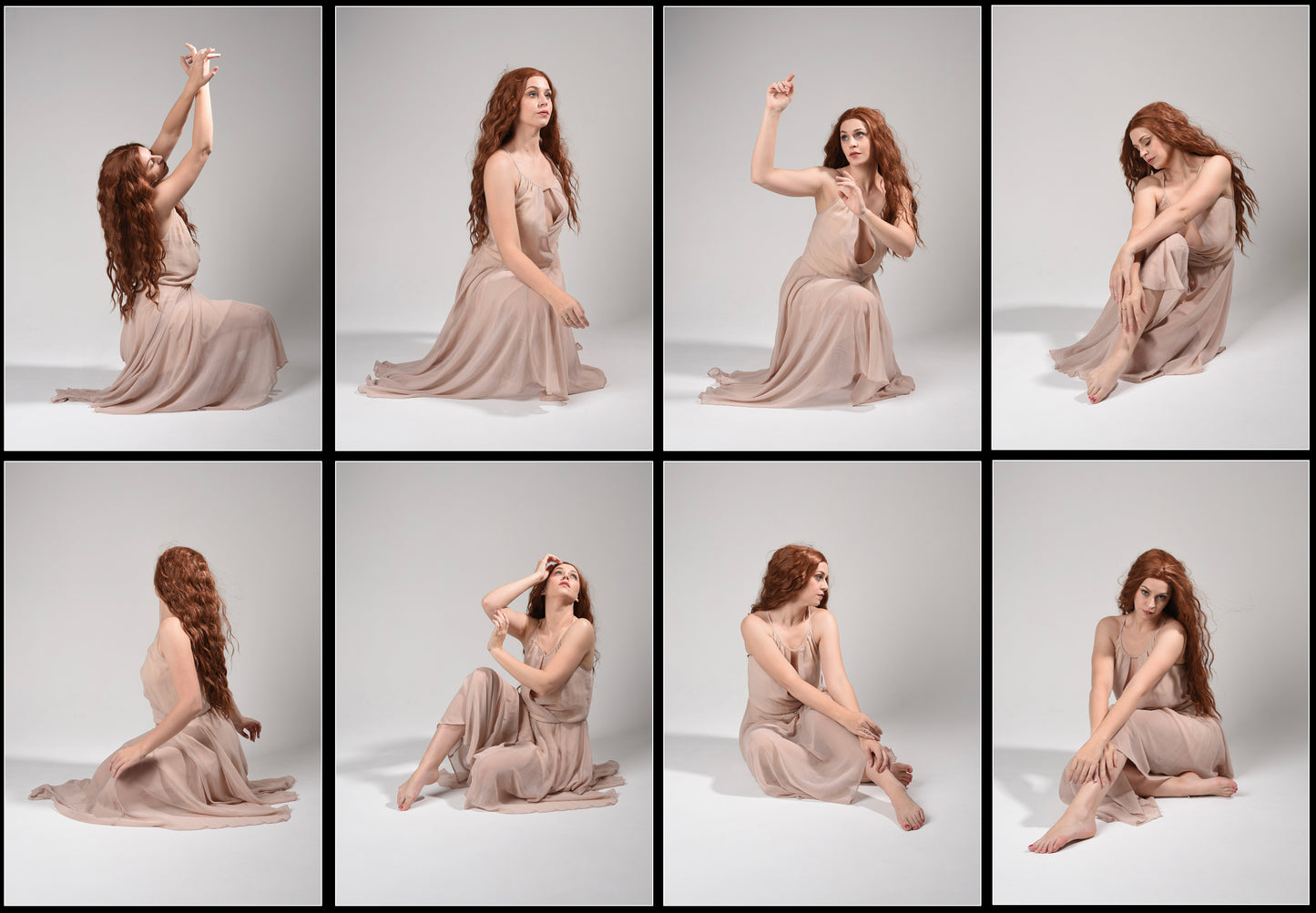 Graceful poses- Stock Model Reference pack