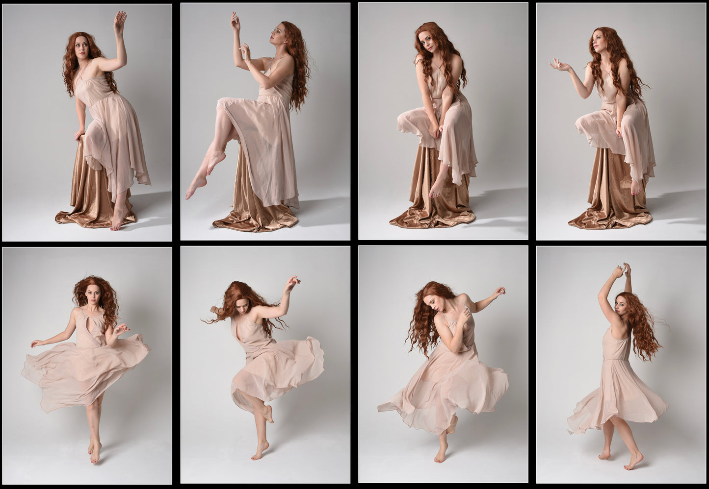 Graceful poses- Stock Model Reference pack
