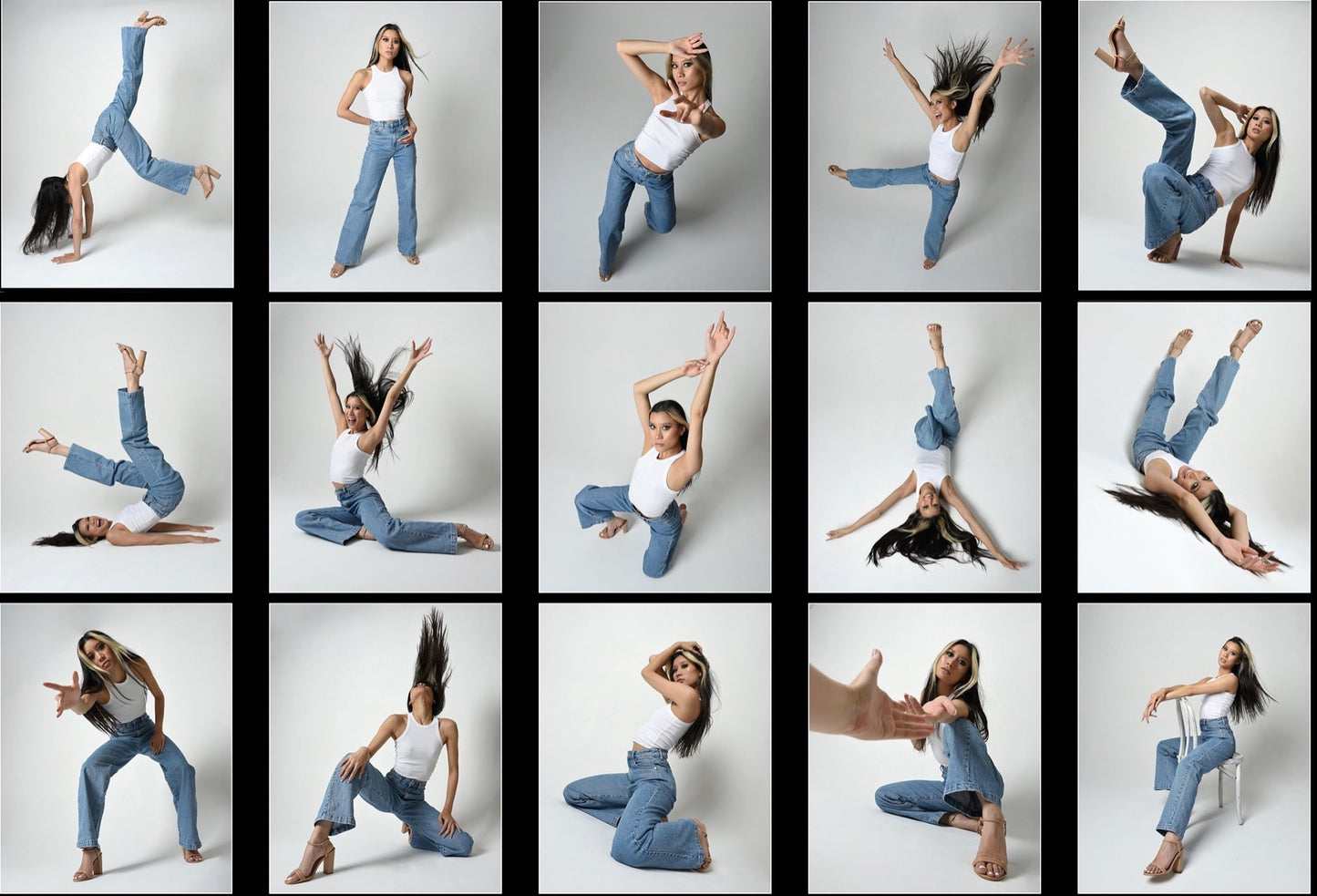 Casual Denim Fun - Stock Model Reference Pack
