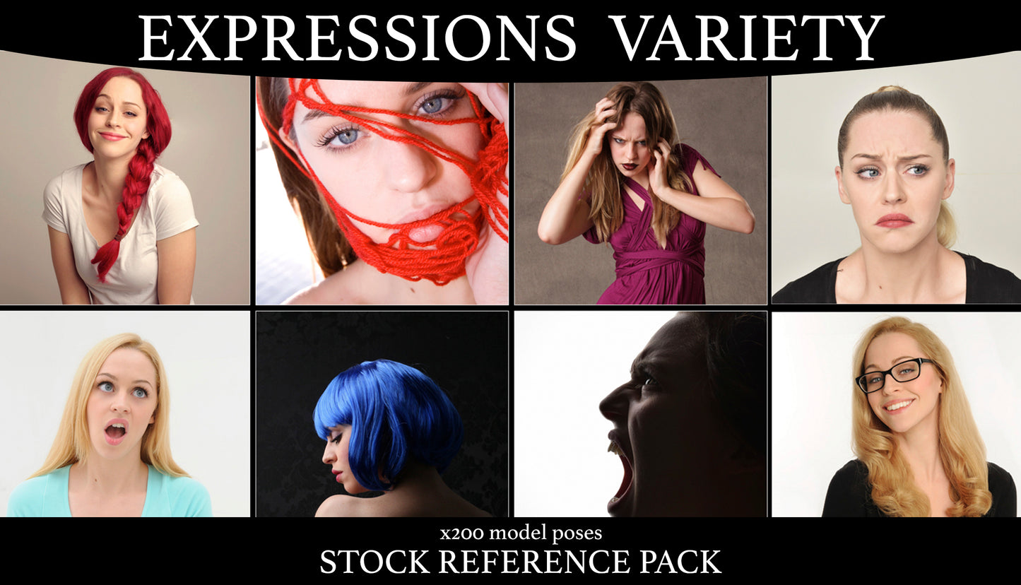 Expressions Variety - Stock Model Reference Pack