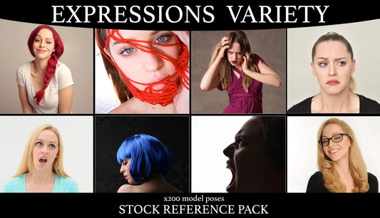 Expressions Variety - Stock Model Reference Pack