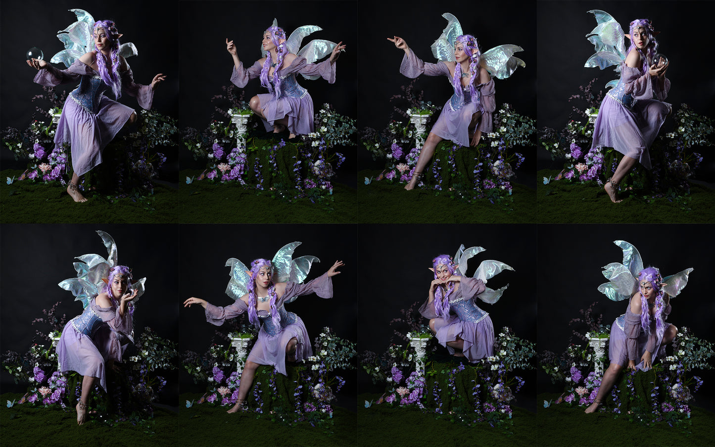 Flower Fairy - Fantasy Stock Model Pose Reference Pack