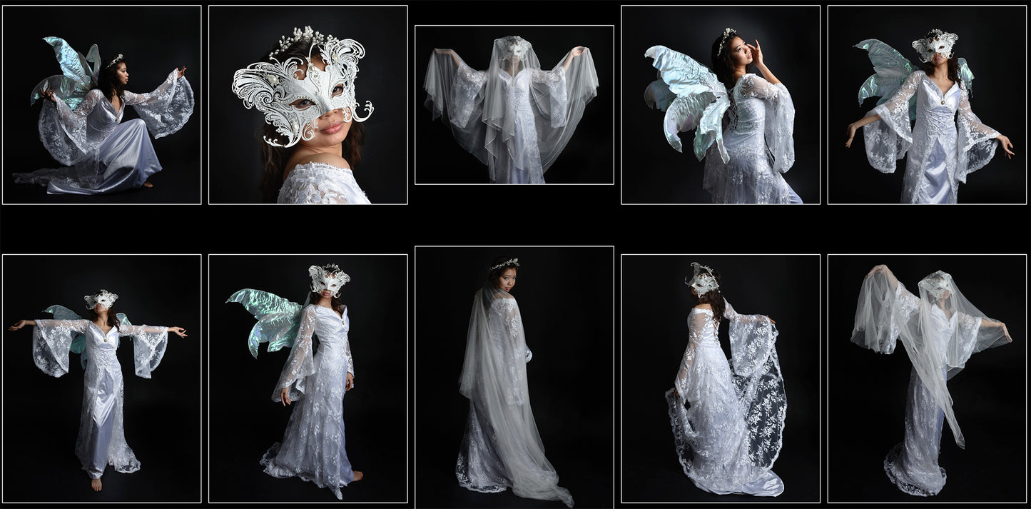Fairy Bride - Fantasy Stock Model Pose Reference Pack