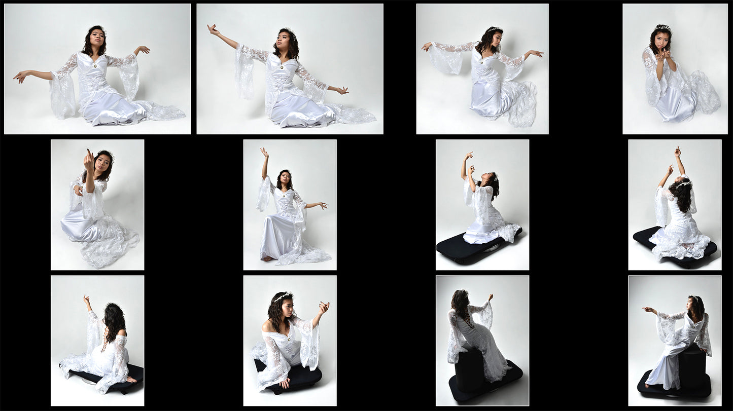 Fairy Bride - Fantasy Stock Model Pose Reference Pack