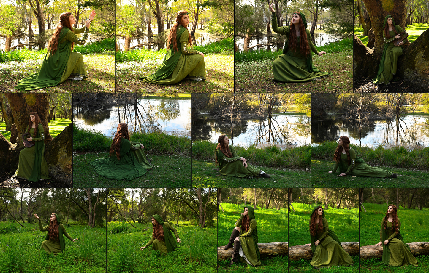 Fantasy Forest Maiden 2 - Stock Model Reference Pack