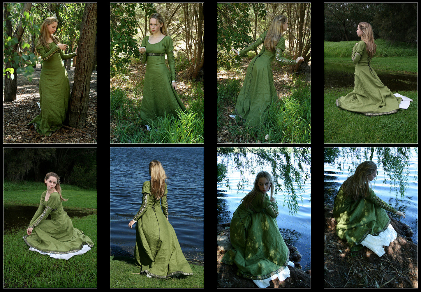 Fantasy Forest Maiden - Stock Model Reference Pack