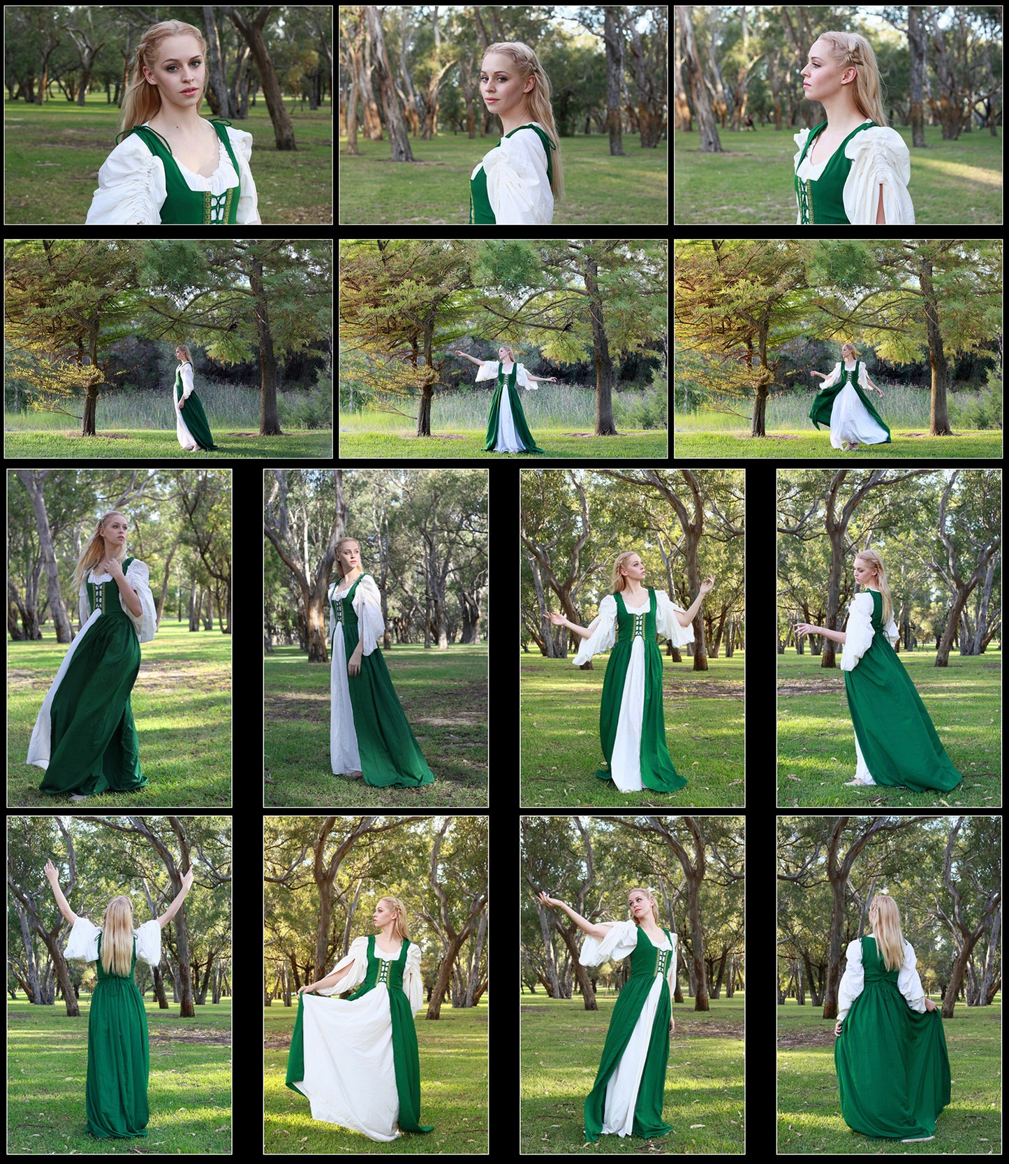 Fantasy Forest Maiden - Stock Model Reference Pack