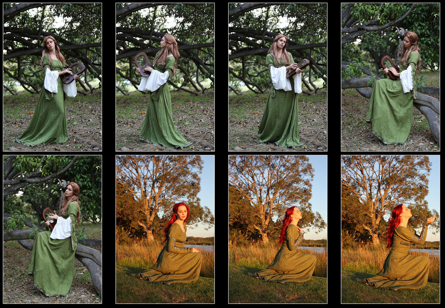 Fantasy Forest Maiden - Stock Model Reference Pack