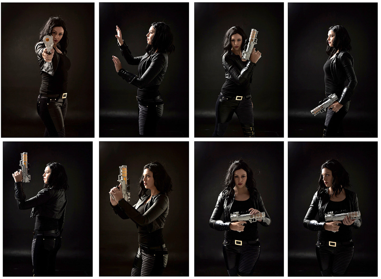 SciFi Dystopian Leather - Stock Model Reference Pack