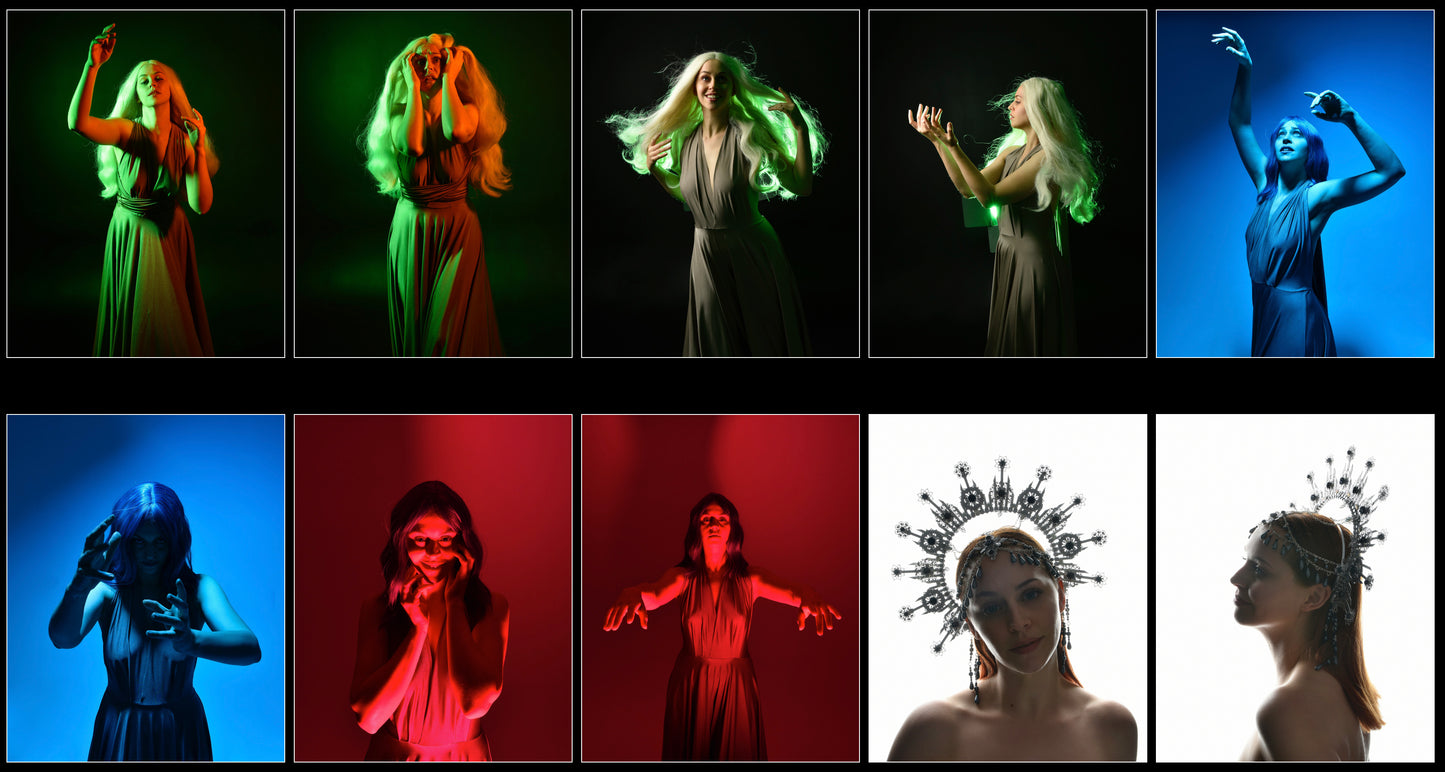 Colourful Gestures- Stock Model Reference pack