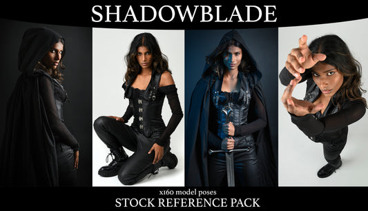 Shadowblade – Dark Fantasy stock reference pack
