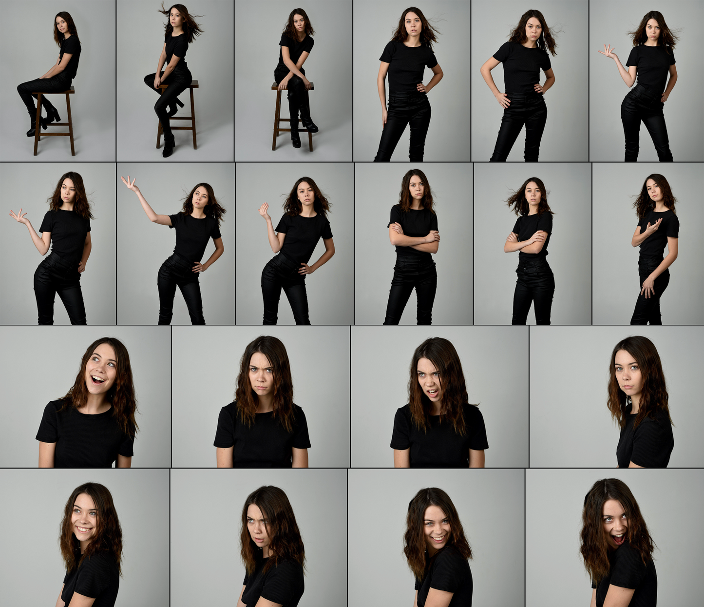 Anne modern basics - stock model reference pack
