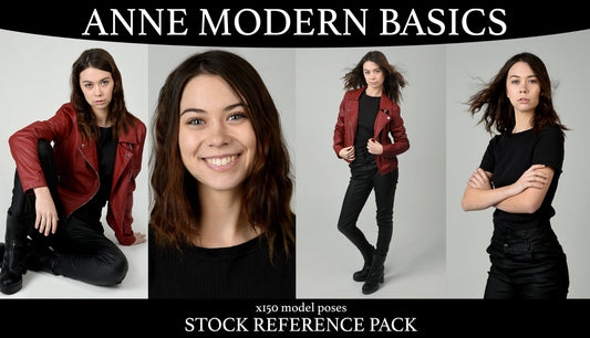 Anne modern basics - stock model reference pack