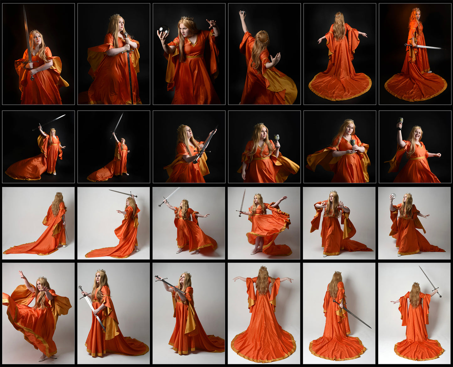 Kirilee Fantasy Queen - stock model reference pack