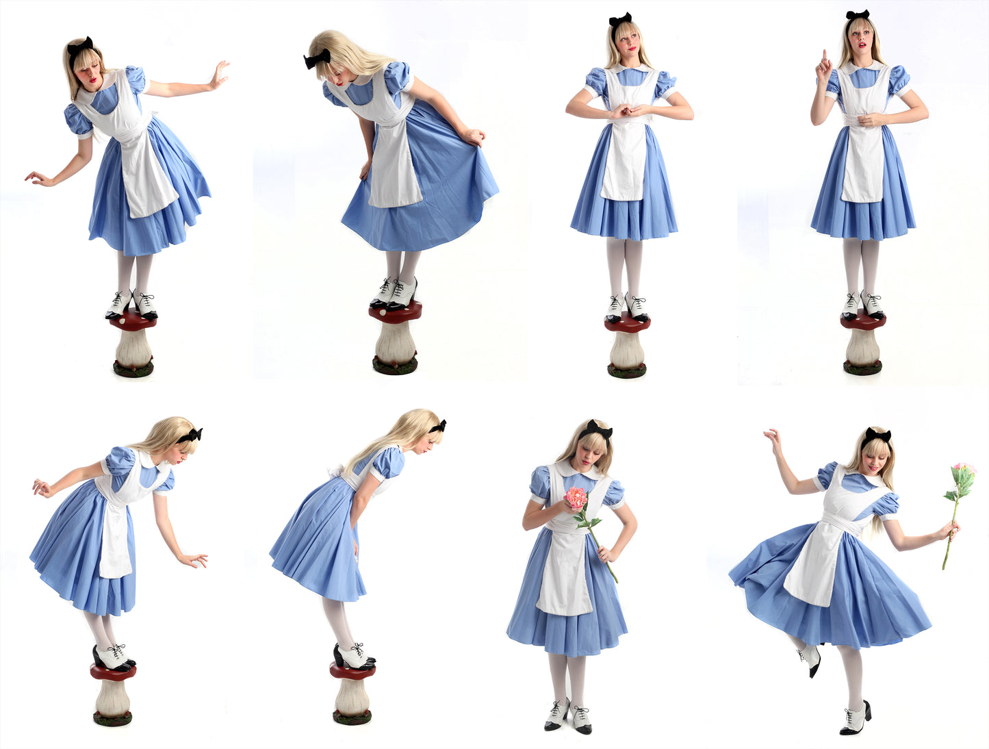 Alice in Wonderland - Stock model pose reference pack
