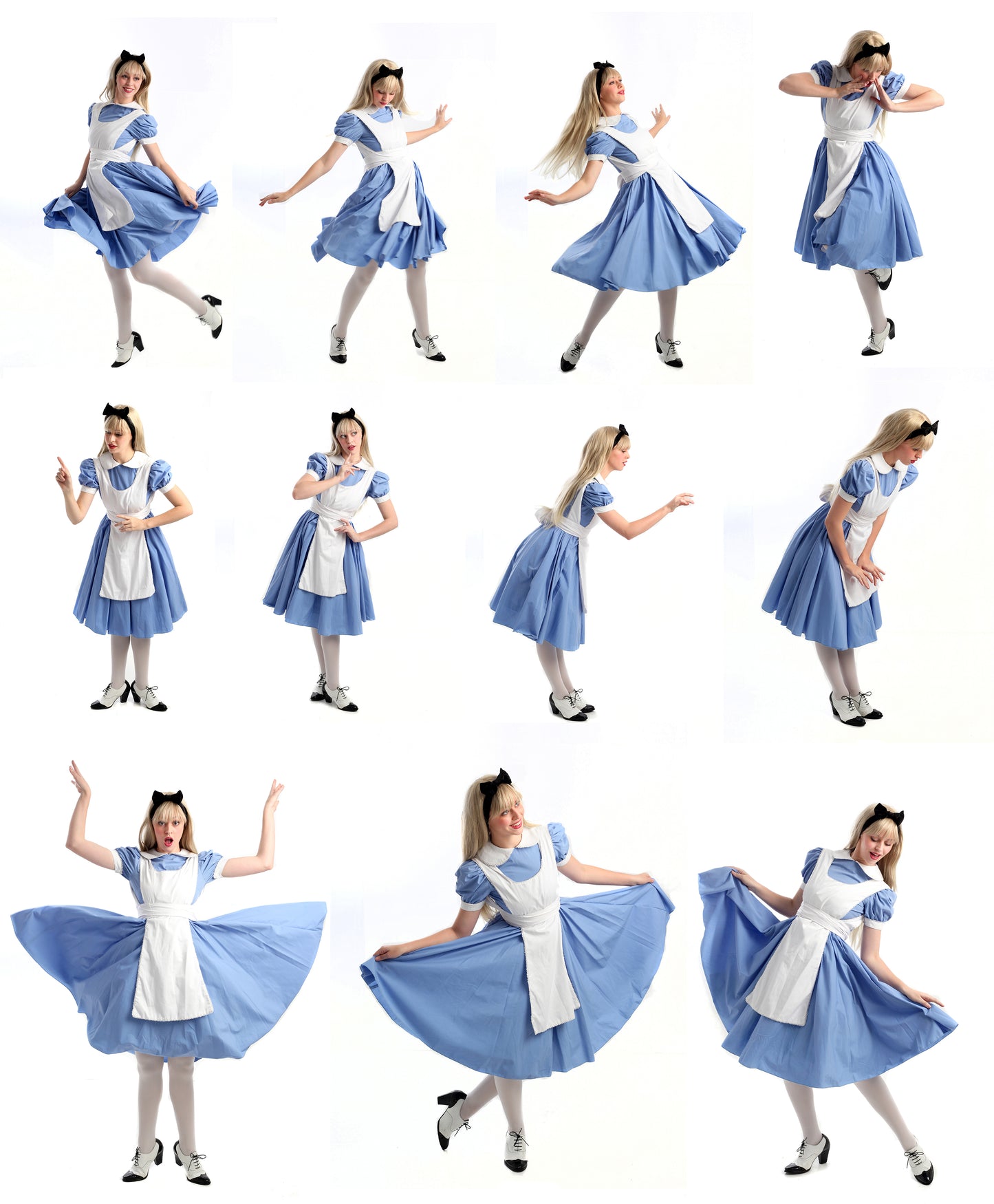 Alice in Wonderland - Stock model pose reference pack