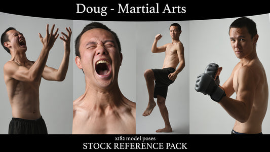 Doug Martial Arts - Stock Model Reference Pack