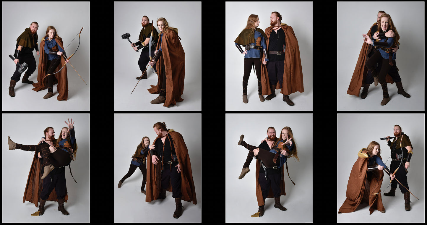 Viking Couple - stock model reference pack