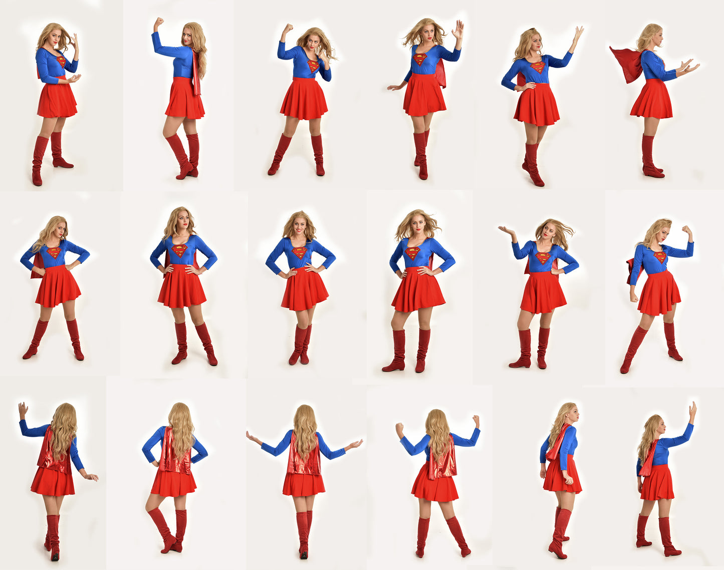 Supergirl - Stock Model Reference Pack