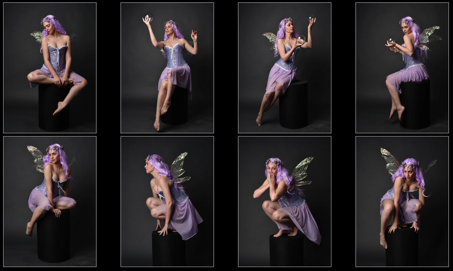 Purple Fairy - Stock Model Reference Pack