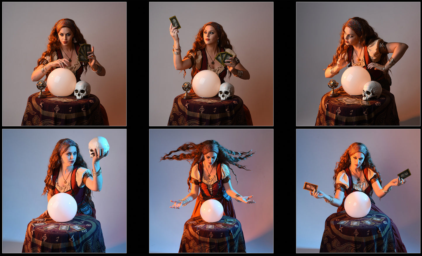 Fortune Teller Gypsy - Stock model reference pack