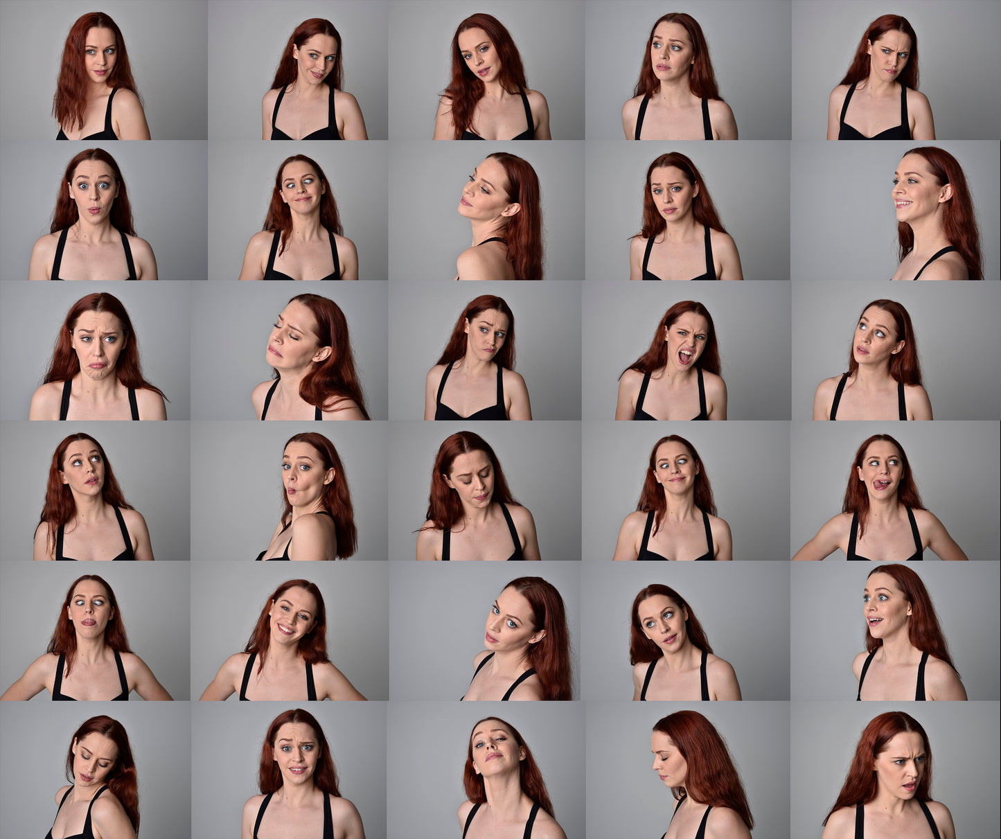 Facial Expressions  - Stock Model Reference Pack