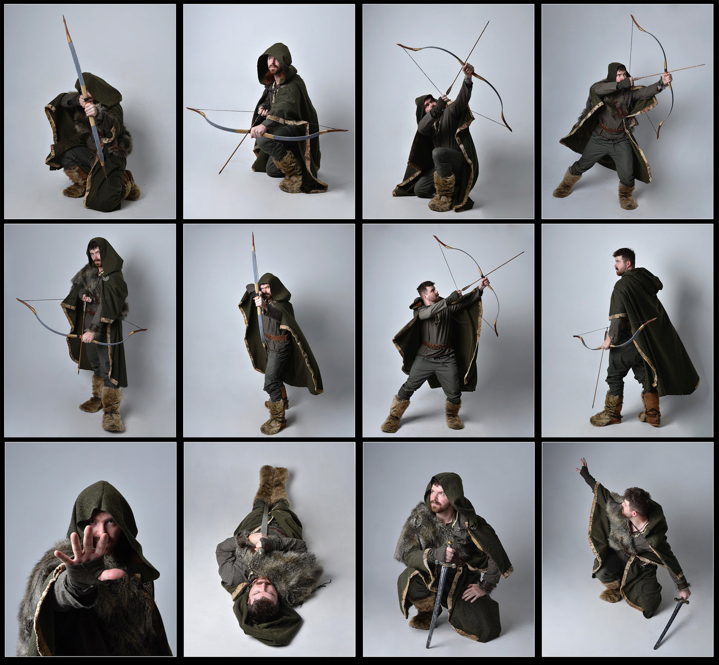 Medieval Warrior - Fantasy stock model Reference Pack