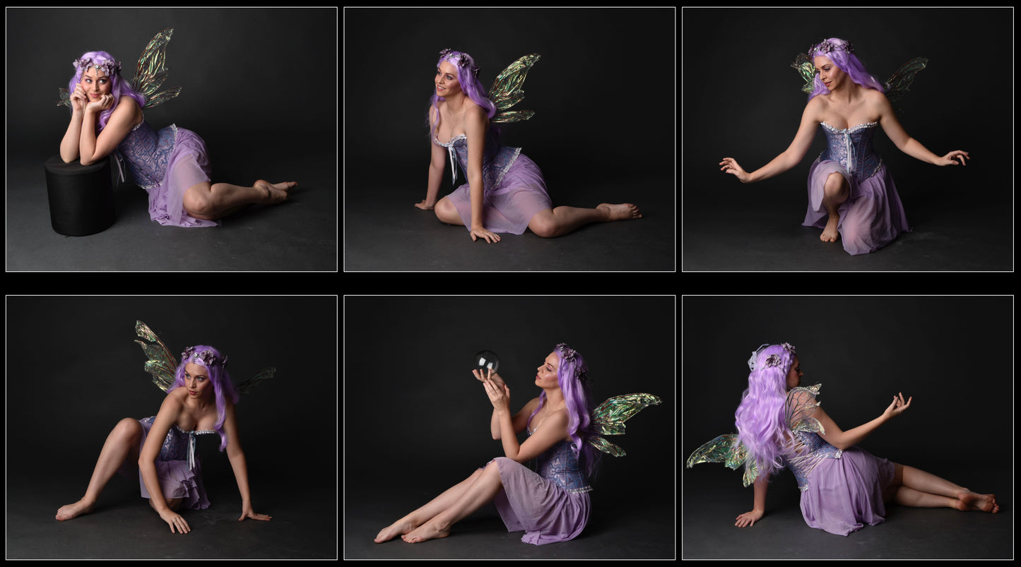 Purple Fairy - Stock Model Reference Pack