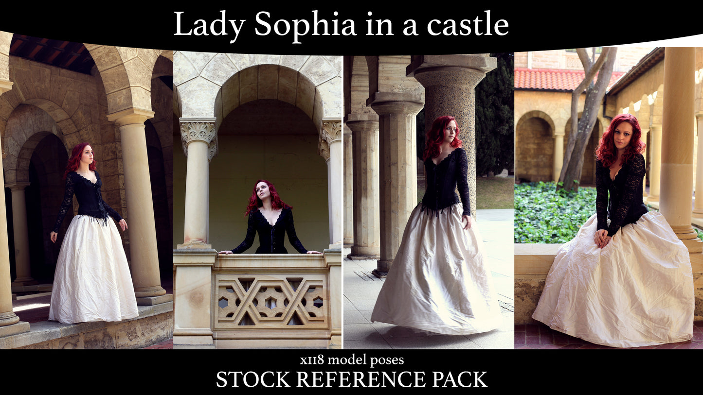 Lady Sophia - Stock Model Reference Pack