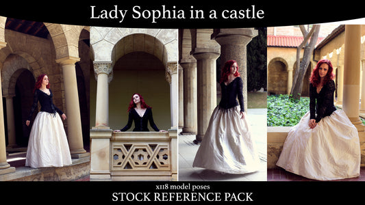Lady Sophia - Stock Model Reference Pack