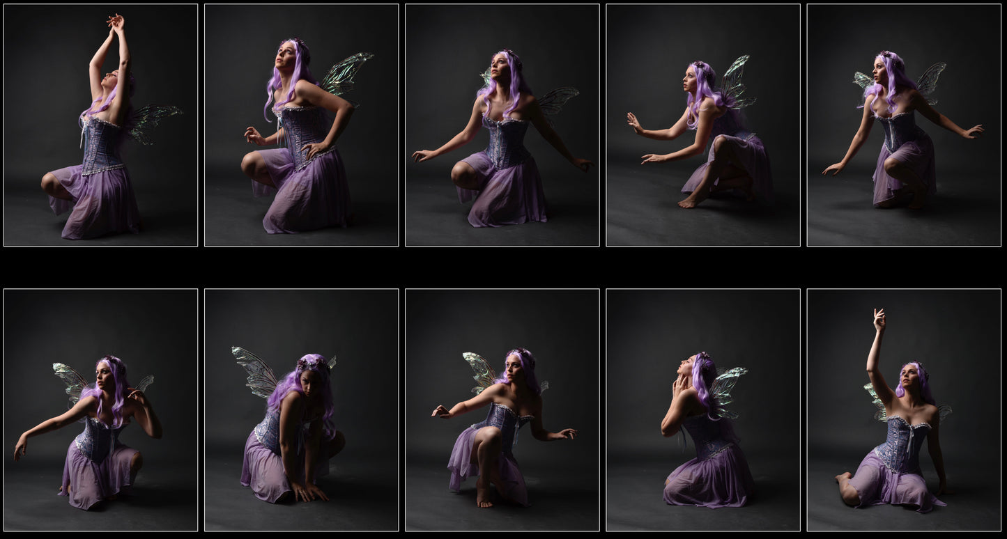 Purple Fairy - Stock Model Reference Pack