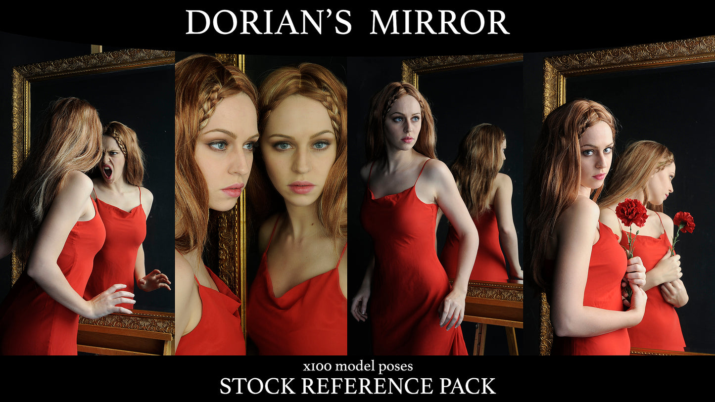 Dorians Mirror - Stock Model Pose Reference Pack