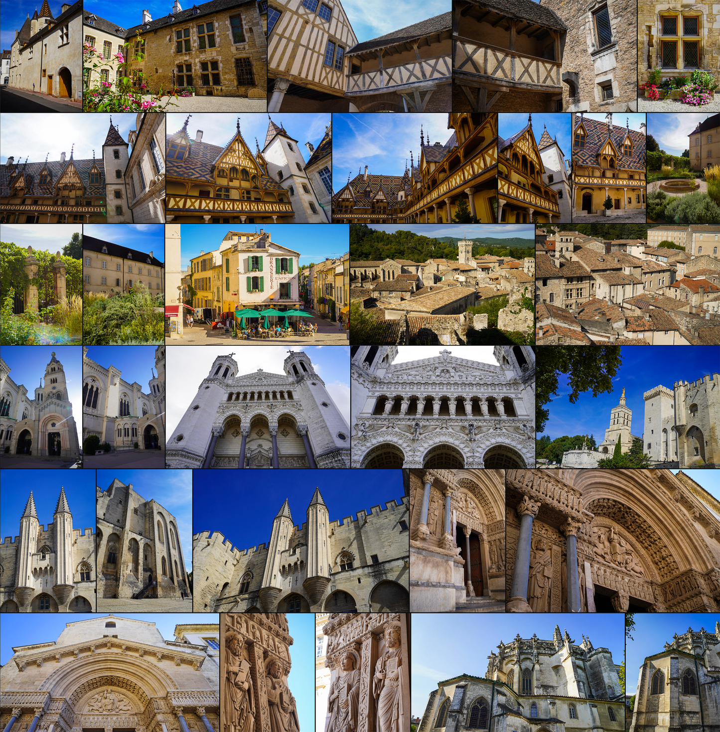 France Exteriors - Location Background Reference Pack