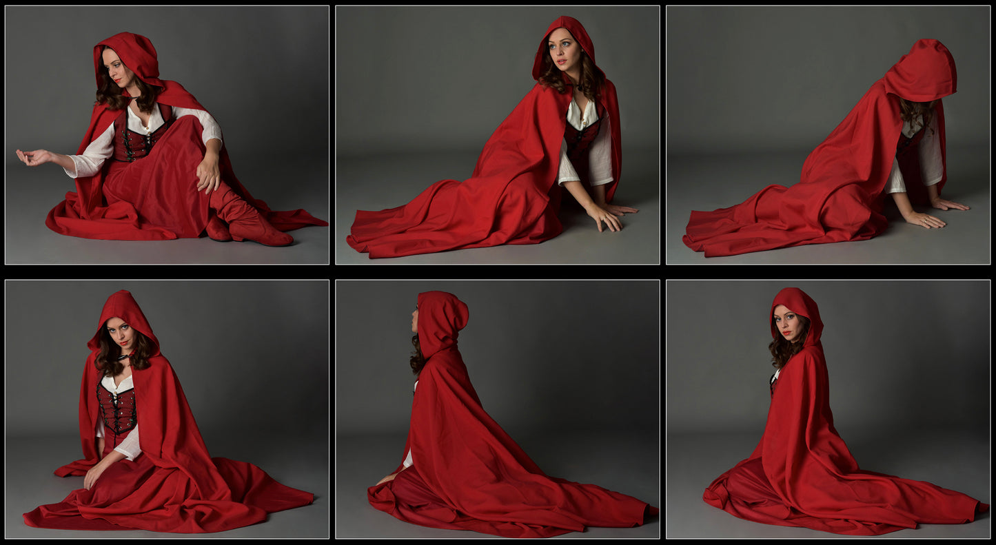 Red Riding Hood - Fantasy stock model reference pack