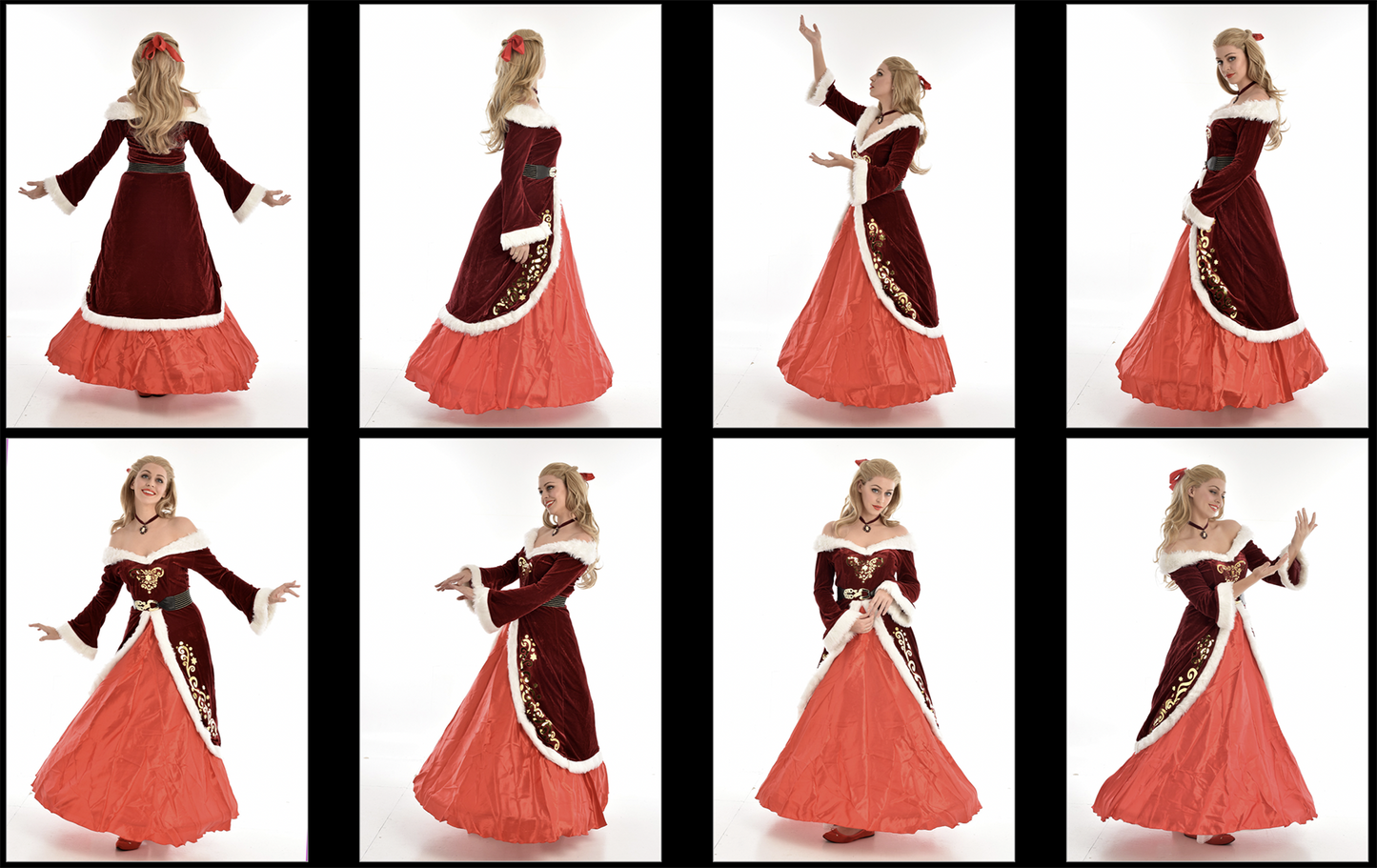 Christmas Lady - Stock Model Reference Pack