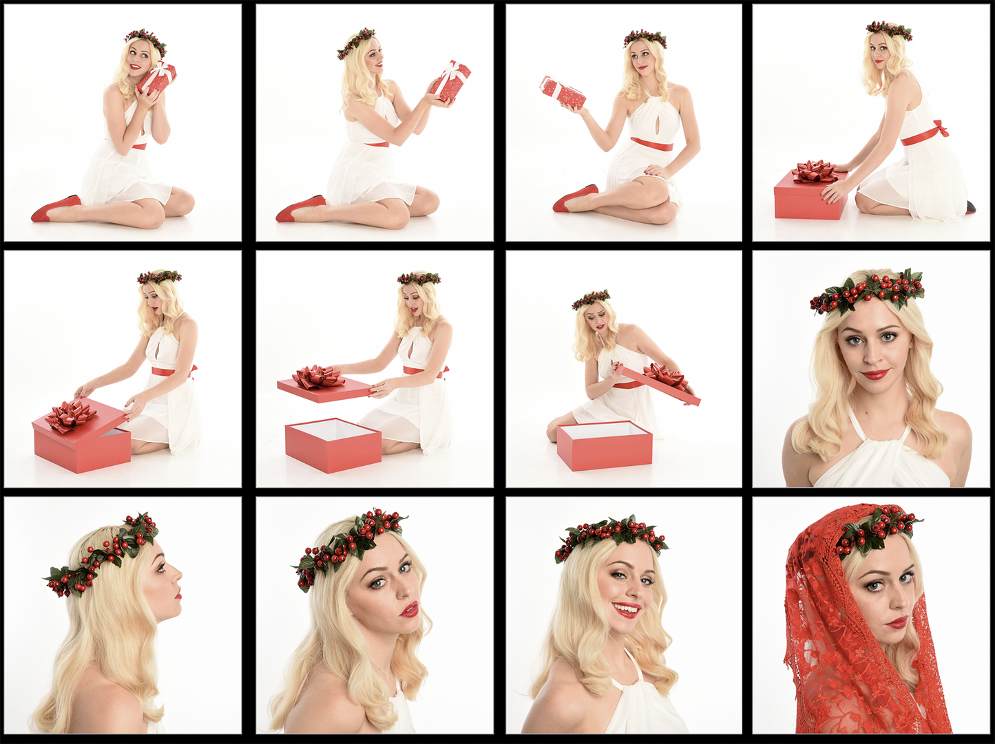 Christmas Lady - Stock Model Reference Pack