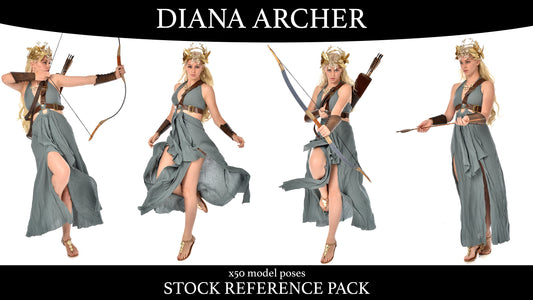 Diana Archer- Stock Model Reference Pack