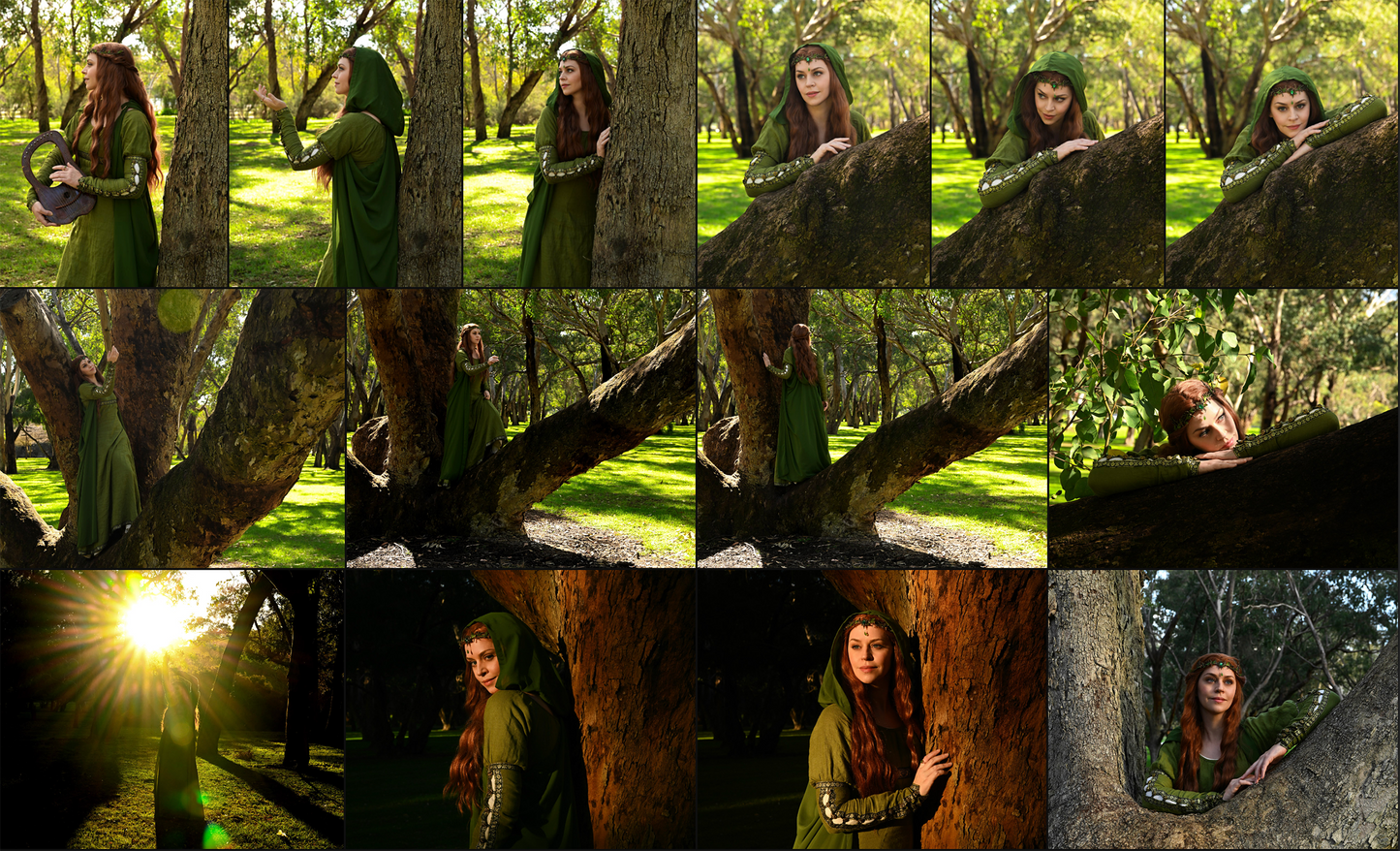 Fantasy Forest Maiden 2 - Stock Model Reference Pack