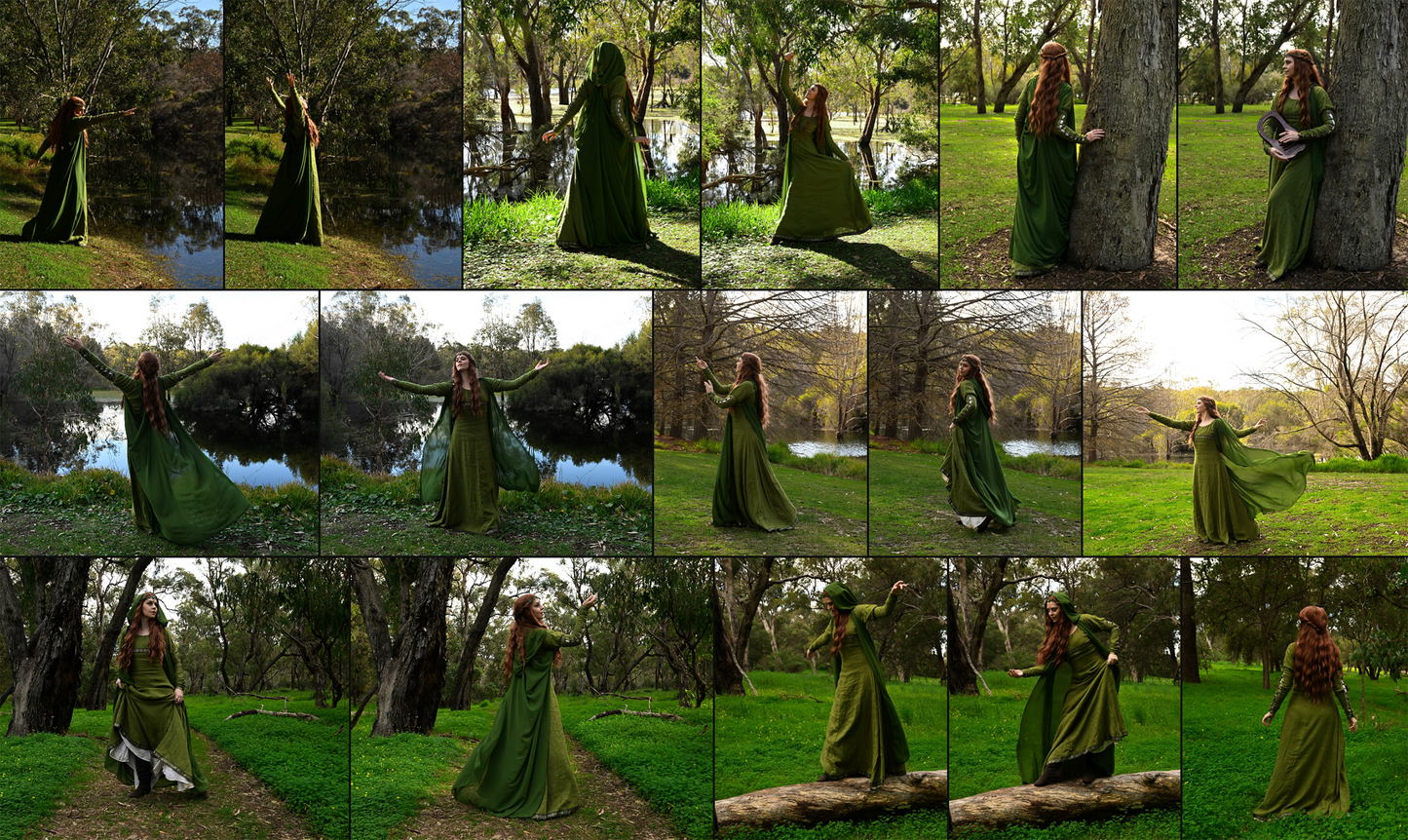 Fantasy Forest Maiden 2 - Stock Model Reference Pack