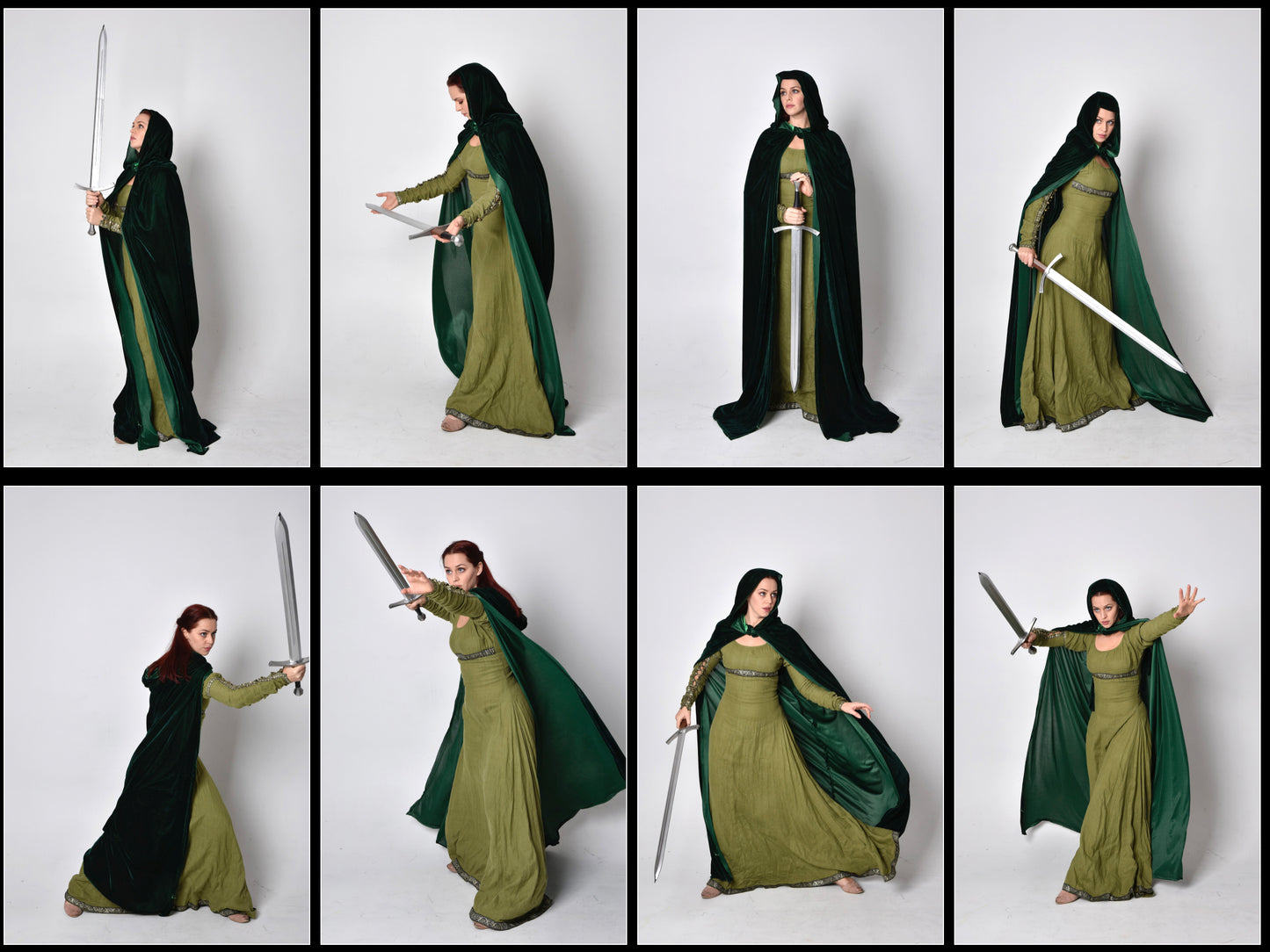 Green Medieval Fantasy - Stock model reference pack