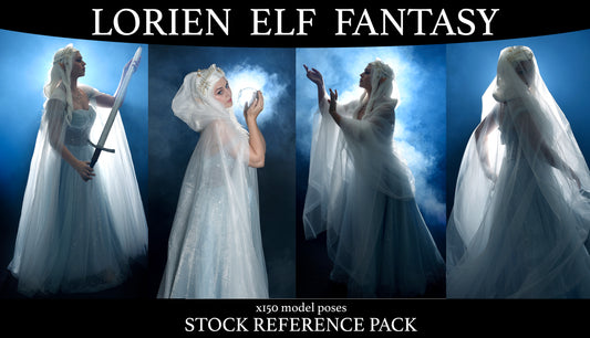 Lorien Elf Fantasy - Stock Model Reference Pack