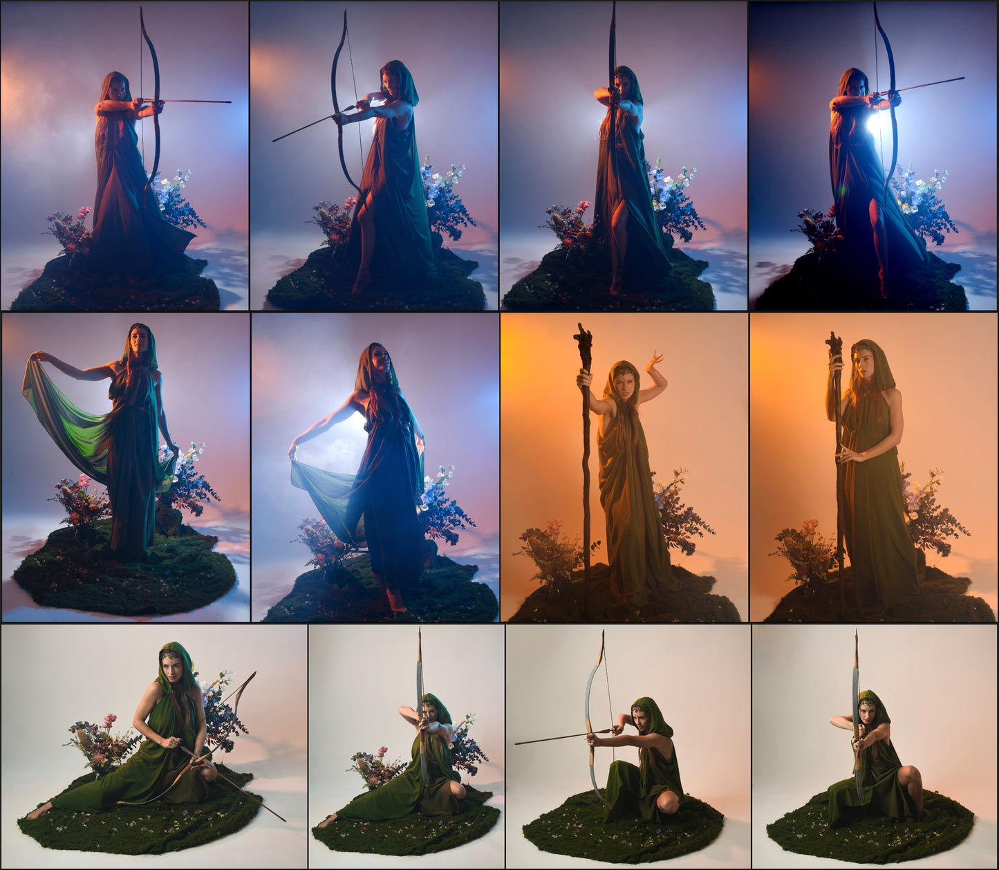Elven Fantasy - Stock Model Pose Reference Pack