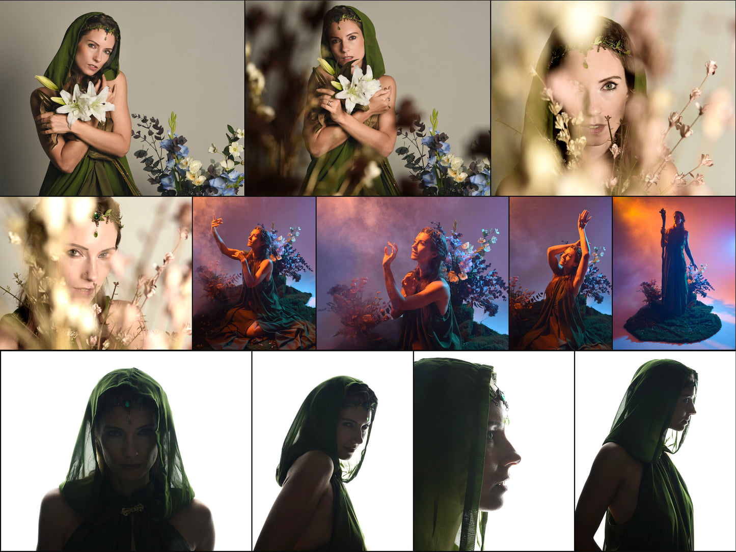 Elven Fantasy - Stock Model Pose Reference Pack