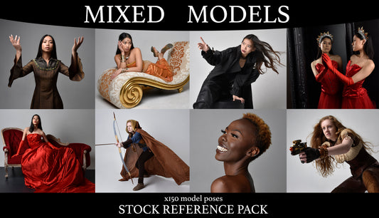 Mixed Model Variety Pack - Stock pose reference