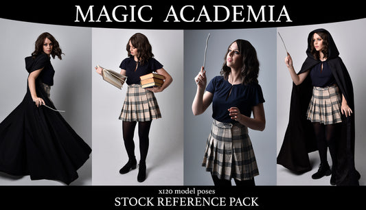 Academia - Model Pose Reference Pack