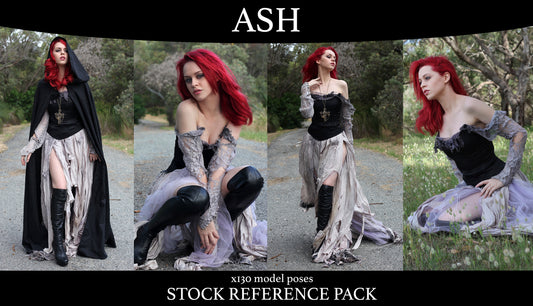 Ash Gothic- Stock Model reference Pack