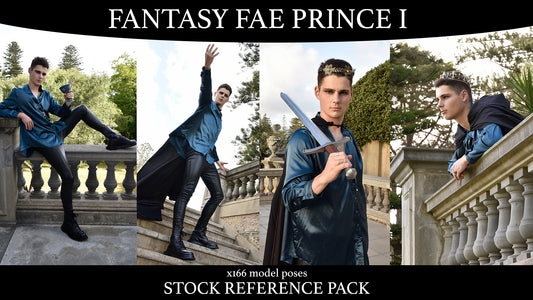 Fantasy Prince - Stock Model reference Pack 1