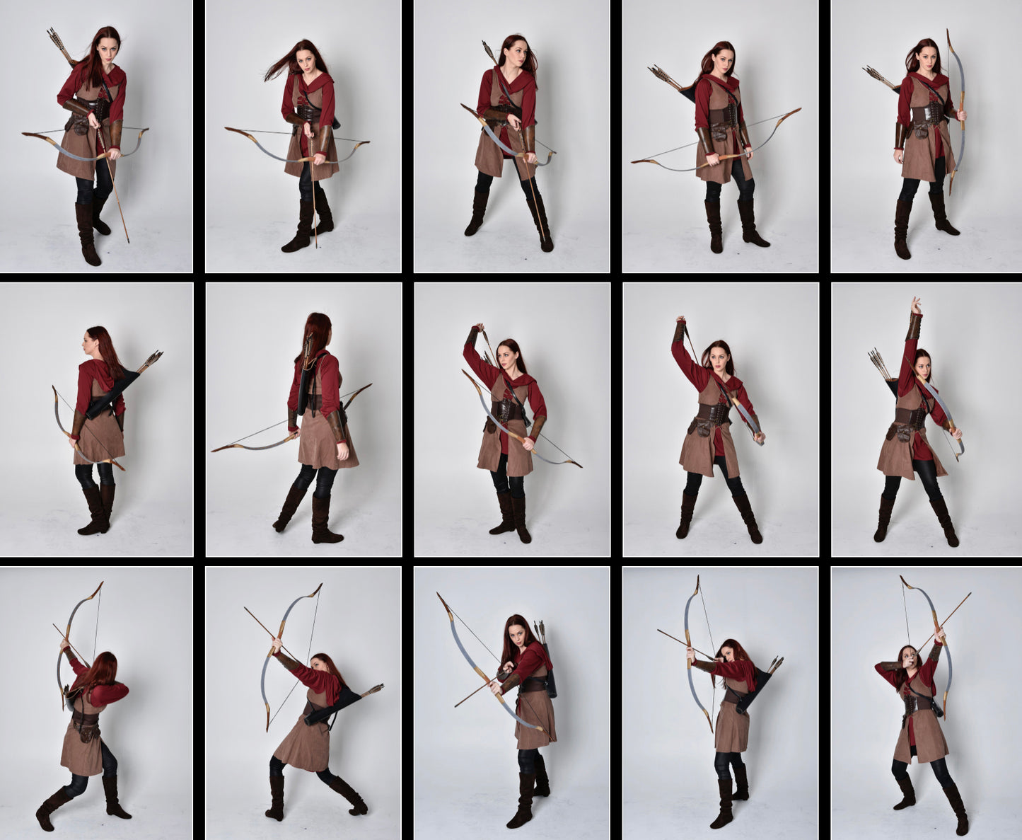 Fantasy warrior  - Stock model reference pack