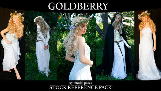 Goldberry - Stock Model Pose Reference Pack